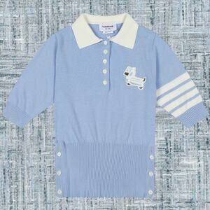 Thom Browne Women's Blue Short Sleeve